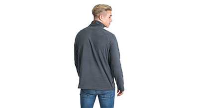 Trespass Mens Fleece - Carbon